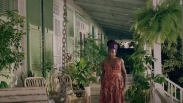 Ulla Johnson Josephi­na Flo­ral Silk Jump­suit worn by Nova Bordelon (Rutina Wesley) as seen in Queen Sugar (S07E13)