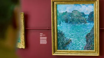 Painting by Claude Monet as seen in Poker Face movie