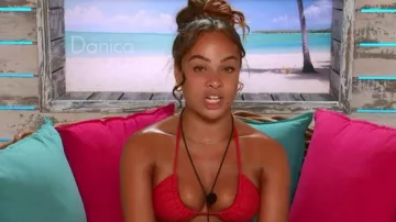 Pretty Little Thing Triangle Bikini worn by Danica Taylor as seen in Love Island (S08E45)
