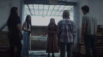 Pinkoi Vintage 70s Vestido usado por Ada Monroe (Demetria McKinney) como se ve en The Winchesters (S01E05)
