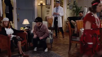 Kurt Geiger London Lane Rainbow Sneakers worn by Phil (Leslie Jordan) as seen in Call Me Kat (S03E08)