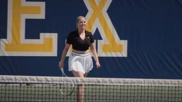 Lacoste Pleated Tennis Skirt worn by Leighton Murray (Reneé Rapp) as seen in The Sex Lives of College Girls (S02E06)