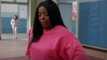 Alo Yoga Devotion Crew Neck Pllover worn by Ava Coleman (Janelle James) as seen in Abbott Elementary (S01E09)