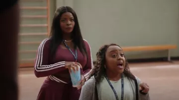 Adidas Adicolor Classics Long Sleeve Tee worn by Ava Coleman (Janelle James) as seen in Abbott Elementary (S01E09)