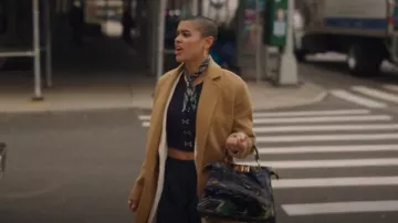 Dion Lee Hook Rib Cardigan worn by Julien Calloway (Jordan Alexander) as seen in Gossip Girl (S02E02)