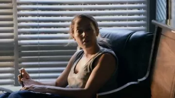 James Perse Tie Dye Tank Top worn by Andy Herrera (Jaina Lee Ortiz) as seen in Station 19 (S04E01)