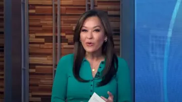 A.L.C. Eleanor Sweater worn by Eva Pilgrim as seen in Good Morning America on December 2, 2022