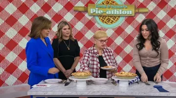 Talbots Classic Cotton Shirt worn by Lidia Bastianich as seen in Today with Hoda & Jenna on December 1, 2022