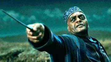 The magic wand used by Kingsley Shacklebolt (George Harris) in the movie Harry Potter and the Order of the Phoenix