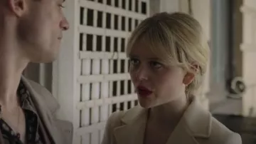 Liven Company Dream Catcher Willow Earrings worn by Audrey Hope (Emily Alyn Lind) as seen in Gossip Girl (S02E01)