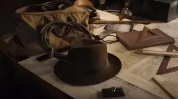 Brown Fedora Hat worn by Indiana Jones (Harrison Ford) as seen in Indiana Jones and the Dial of Destiny