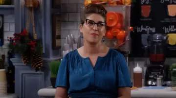 Anthropologie The Somerset Maxi Dress worn by Kat (Mayim Bialik) as seen in Call Me Kat (S03E09)