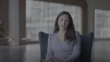 Diane von Furstenberg Robe Clarice portée par Ashley vue dans Harry & Meghan (S01E03)