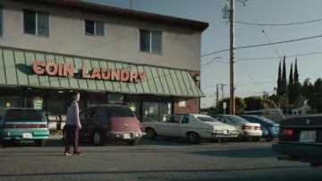 Red Sneakers worn by Evelyn Wang (Michelle Yeoh) as seen in Everything Everywhere All at Once movie