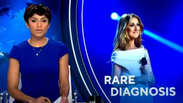 Vince Camuto Vestido de corte láser usado por Jericka Duncan como se ve en CBS Evening News el 9 de diciembre de 2022