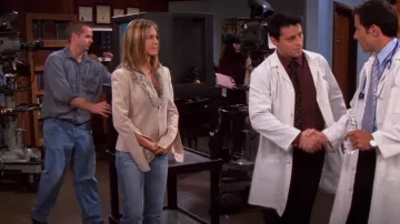 Vintage 90s Jacket worn by Rachel Green (Jennifer Aniston) as seen in Friends (S08E05)