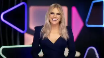 Mono Balmain usado por Sonia Kruger visto en Big Brother Australia (S14E17)