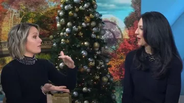 Ted Baker Azaleo Chandaille porté par la Dre Natalie Azar tel que vu dans Aujourd’hui le 13 décembre 2022