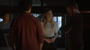 A.L.C. Kati Tee worn by Lizzie Saltzman (Jenny Boyd) as seen in Legacies (S04E04)