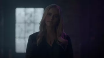 Vince Camuto Rumple Fabric Blouse worn by Rebekah Mikaelson (Claire Holt) as seen in Legacies (S04E05)
