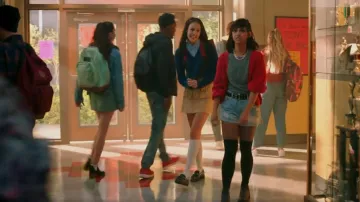 Zara Cargo Mini-skirt worn by Josie Saltzman (Kaylee Bryant) as seen in Legacies (S03E05)