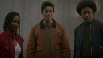 Pendleton Carson Jacket In Whiskey worn by Jed (Ben Levin) as seen in Legacies (S04E10)