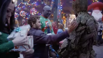 Green Christmas Jumper Sweater worn by Drax (Dave Bautista) as seen in The Guardians of the Galaxy Holiday Special