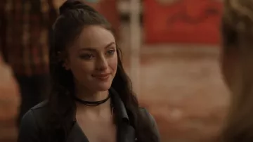 Yalice Black Velvet Choker Necklace worn by Hope Mikaelson (Danielle Rose Russell) as seen in Legacies (S04E11)