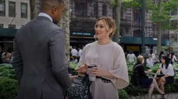 Balenciaga Classic City Graffiti Bag worn by Kelsey Peters (Hilary Duff) as seen in Younger (S06E11)