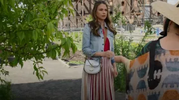 1901 Jew­el Neck Tank Top worn by Liza Miller (Sutton Foster) as seen in Younger (S06E11)