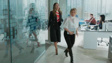 Celine Gaucho Pants worn by Liza Miller (Sutton Foster) as seen in Younger (S07E01)