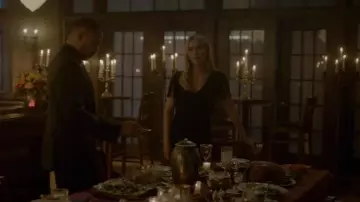 Black Halo Valor Dress worn by Rebekah Mikaelson (Claire Holt) as seen in Legacies (S04E15)