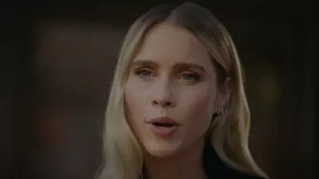 Zoe Lev Diamond Bezel Hoop Earrings worn by Rebekah Mikaelson (Claire Holt) as seen in Legacies (S04E15)