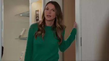 Celine Crew Neck Sweater worn by Liza Miller (Sutton Foster) as seen in Younger (S07E04)