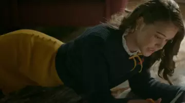 Honey Punch Nia Fringe Skirt worn by Josie Saltzman (Kaylee Bryant) as seen in Legacies (S01E05)