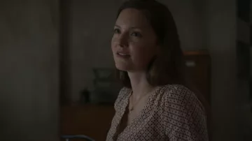 Alex Monroe Dragonfly Necklace worn by Robin Ellacott (Holliday Grainger) as seen in Strike (S05E03)