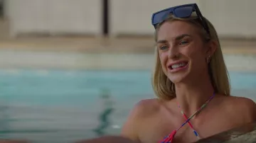 Celine Unisex Flat Top Square Sunglasses worn by Kelsey Owens as seen in Siesta Key (S05E07)