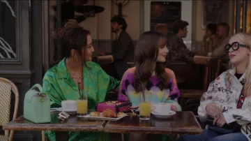 Louis Vuitton Capucines Mini Bag worn by Mindy Chen (Ashley Park) as seen in Emily in Paris (S03E01)