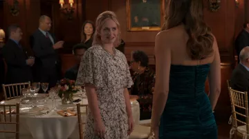 Isabel Marant Berwick Dress worn by Caitlin Miller (Tessa Albertson) as seen in Younger (S07E08)
