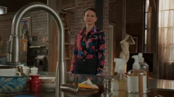 Chloé Braided Waist Flare Jeans usados por Liza Miller (Sutton Foster) como se ve en Younger (S07E11)