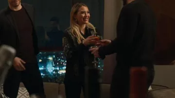 Stella McCartney Amabella Blouse worn by Kelsey Peters (Hilary Duff) as seen in Younger (S07E11)