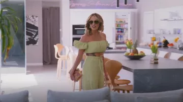 Falda LPA Charlie usada por Whitney Rose como se ve en The Real Housewives of Salt Lake City (S03E12)