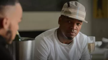 Burberry Checked Cotton Canvas Cap worn by Sage Odom (Ne-Yo) as seen in Step Up (S03E10)