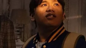 Varsity Bomber Baseball Jacket worn by Ned Leeds (Jacob Batalon) in Spider-Man: No Way Home wardrobe