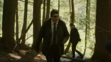 Barbour Beaufort Jacket worn by Inspector Gamache (Alfred Molina) as seen in Three Pines (S01E07)