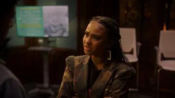 Generation Love Camo Blazer worn by Kiela (Daniella Perkins) as seen in grown-ish (S04E13)