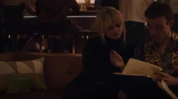 Roger Viver Velvet Crossbody Bag Green worn by Audrey Hope (Emily Alyn Lind) as seen in Gossip Girl (S02E06)