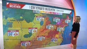 Sandro Suzette Pearl Collar Sweater porté par Dylan Dreyer comme vu dans Aujourd’hui le 29 décembre 2022
