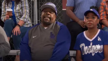 Nike Thermal Crew Performance Pullover Sweatshirt worn by Calvin Butler (Cedric the Entertainer) as seen in The Neighborhood (S04E14)