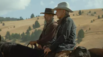 White Cowboy Hat worn by Jacob Dutton (Harrison Ford) in 1923 (Season 1 Episode 1)